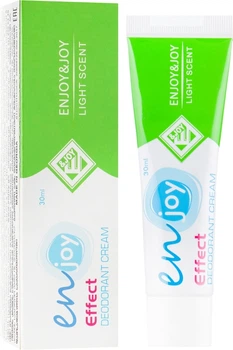 Еко-крем-дезодорант - Enjoy & Joy Scent Deodorant Cream (туба) 30ml (508063-52186)