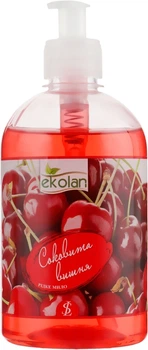 Рідке мило "Соковита вишня" з дозатором - Ekolan 500ml (733315-27194)