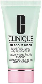 Сильнодіюче рідке мило для жирної шкіри - Clinique All About Clean Liquid Facial Soap 30ml (1049332-52574)