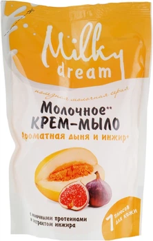 Жидкое мыло "Ароматная дыня и инжир" (дой-пак) - Milky Dream 500ml (446357-28080)