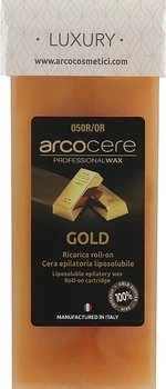 Воск в кассете "Золото" - Arcocere Super Star 100ml (1059436-69742)