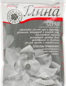 Глина косметическая серая - Голден-Фарм 60g (110499-22821)