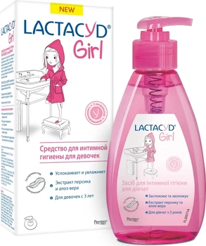 Засіб для інтимної гігієни лактацид для дівчат - Lactacyd Body Care 200ml (447321-18449)