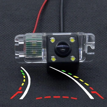 Штатная камера заднего вида Ford Mondeo, Focus 2, Fiesta S Max (КЗШ-0303-1) CVBS turning lines