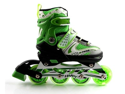 Ролики Happy Light green, размер 38-42