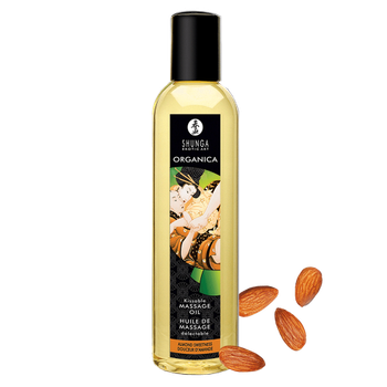 Органическое массажное масло Shunga Organic Massage Oil Almond Sweetness 250 мл