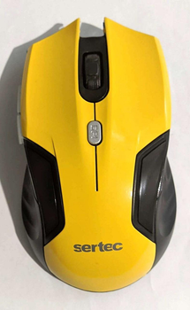 Беспроводная мышка "Sertec" SW-2221 Yellow
