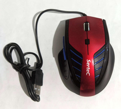 Мышка для ПК "Sertec" SG-2171 (Игровая) Red
