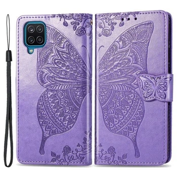 Чехол-книжка с рисунком UniCase Butterfly Pattern для Samsung Galaxy M33 (M336) - Light Purple