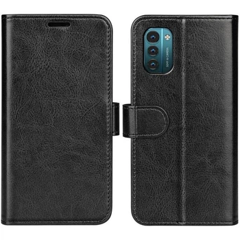 Классический чехол-книжка Deexe Wallet Style для Nokia G21 / G11 - Black
