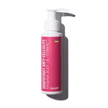 Антицелюлітна олія Грейпфрут Hillary Grapefruit Anti Cellulite, 100 мл HI-04-156