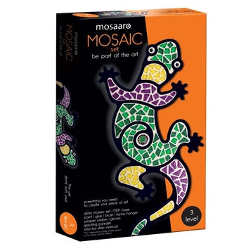 Набір для творчості Скляна мозаїка Mosaaro Lizard Ящірка 200*450мм (MA3001)