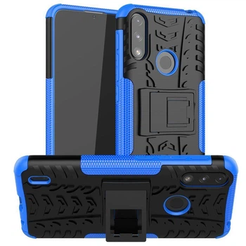 Чохол Armor для Motorola Moto E7i/E7 Power/E7i протиударний бампер Blue
