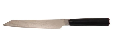 Нож слайсер Damascus DK-AK 3003 AUS-10 дамасская сталь 73 слоев лезвие 20 см