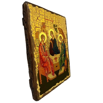 Икона Ветхозаветная Святая Троица (210х280мм)