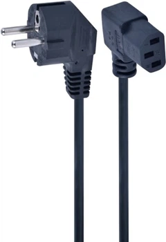 Kabel zasilający Cablexpert IEC-C13 - CEE7/7 1.5 m (PC-186A-VDE1B-1.5M)