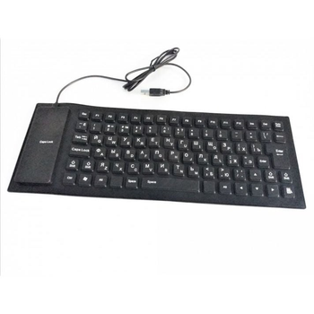 Гибкая силиконовая клавиатура Flexible Keyboard X3(ws71872)(WB)