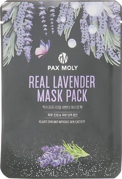 Маска тканинна з екстрактом лаванди - Pax Moly Real Lavender Mask Pack 25ml (836689-41822)