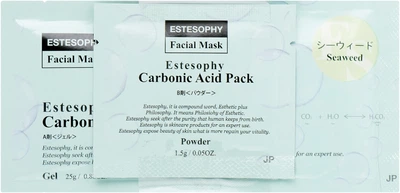 Маска для карбокситерапии лица c морскими водорослями - Estesophy Carbonic Acid Pack Seaweed 26.5g (764617-11861)