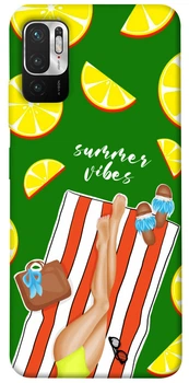 TPU чохол Demsky Summer girl для Xiaomi Redmi Note 10 5G / Poco M3 Pro