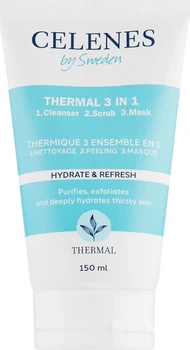 Термальный очищающий пилинг-скраб-маска 3в1 - Celenes Thermal 3in1 Cleanse-Scrub-Mask 150ml (780611-11097)