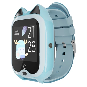 Дитячий водонепроникний GPS годинник MYOX MX-58BW (4G) блакитний з відеодзвінком