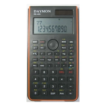Научный калькулятор Daymon 240 функций 10 знаков черный (RS-455)