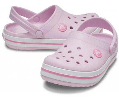 Дитячі сабо Crocs Kids' Crocband™ Clog 28 рожева балерина 204537