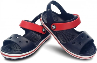 Детские сандалии Crocs Crocband Sandal Kids 23 темно-синий/красный 12856