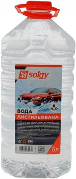 Вода дистильована 5л SOLGY