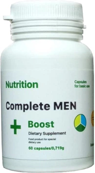 Бустер тестостерону EntherMeal Complete Men + Boost 60 капсул (CM60EM334)