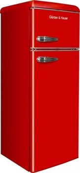 Двокамерний холодильник GUNTER & HAUER FN 275 R Retro