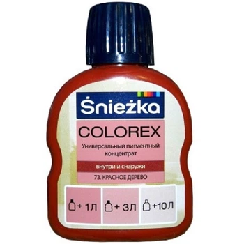 Универсальный пигментный концентрат Colorex Sniezka 73 красное дерево 100 мл (102114)