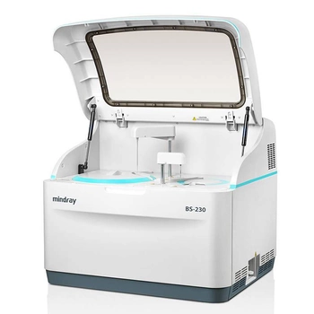Біохімічний автоматичний аналізатор Mindray BS-230 продуктивність 200 тестів/год карусель на 40 позицій