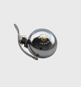 Дзвінок MINI SUZU CRANE, Chrome Plated, 45мм латунь, скоба