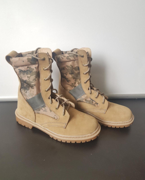 Берцы летние облегченные, обувь для военных KROK BL1, 42 размер, хаки, 01.42