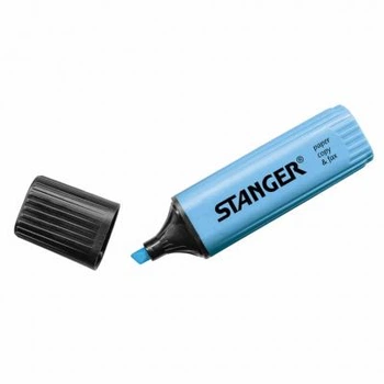 Маркер Stanger текстовый синий 1-5 мм (180005000)