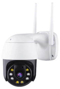 "PTZ-L8" (черная) Уличная IP Wi-Fi камера Видеонаблюдения Купольная Поворотная IP66
