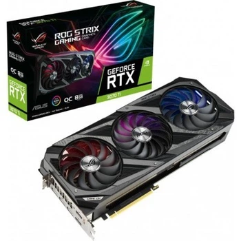 Відеокарта Asus PCI-Ex GeForce RTX 3070 Ti ROG Strix Gaming OC 8GB GDDR6X (256bit) (1875/19000) (2 x HDMI, 3 x DisplayPort) (ROG-STRIX-RTX3070TI-O8G-GAMING)