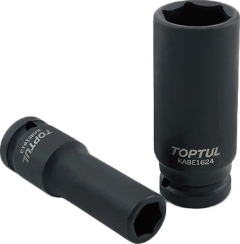 Головка торцевая Toptul ударная длинная 1/2" 34 мм (KABE1634)