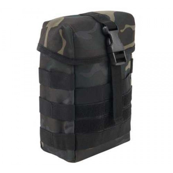 Тактична сумка/підсумок Brandit Molle Pouch Fire 20 х 15 х 8 см Black Camouflage (8047-4)