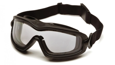 Тактичні окуляри-маска з діоптрійною вставкою в комплекті Pyramex V2G-XP (clear) (insert) прозорі