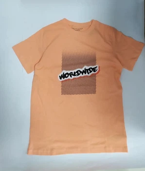 Футболка персикового цвета Worldwide Primark 164cм (40005109)
