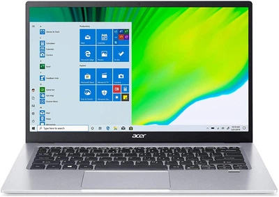 Ноутбук 14" Acer Swift 1 Intel Celeron N4500 RAM 4GB eMMC 64GB Windows 10 (SF114-34-C0K3)