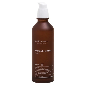Тонер для лица с бифидобактериями и витамином B5 Mary&May Vitamine B5 Bifida Toner 120 ml