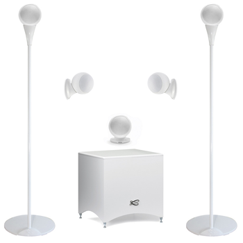 Комплект акустики Cabasse Alcyone 2 5.1 system Glossy White (art.227984)