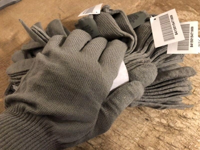 Военные зимние шерстянные перчатки утеплители армии США USGI Wool Glove Inserts Liners CW Lightweight Grey (Сірий)