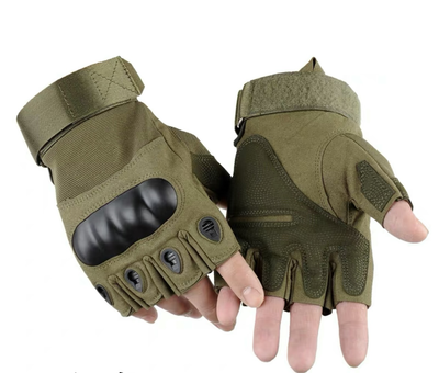 Тактические беспалые перчатки Edsy ZS-01 XL Хаки