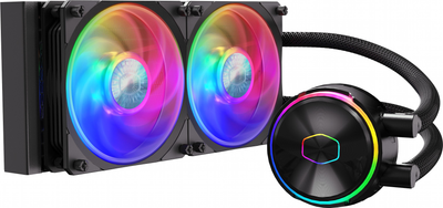 Система жидкостного охлаждения Cooler Master MasterLiquid PL240 Flux (MLY-D24M-A23PZ-R1)