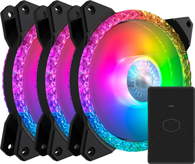 Набор вентиляторов для корпуса Cooler Master MasterFan MF120 Prismatic 3in1 (MFY-B2DN-203PA-R1)